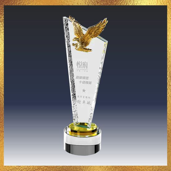 IMT 687 - Exclusive Metal Crystal Award