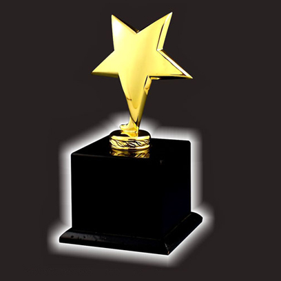 ICM 019 (Wood) - Exclusive Crystal Star Trophy